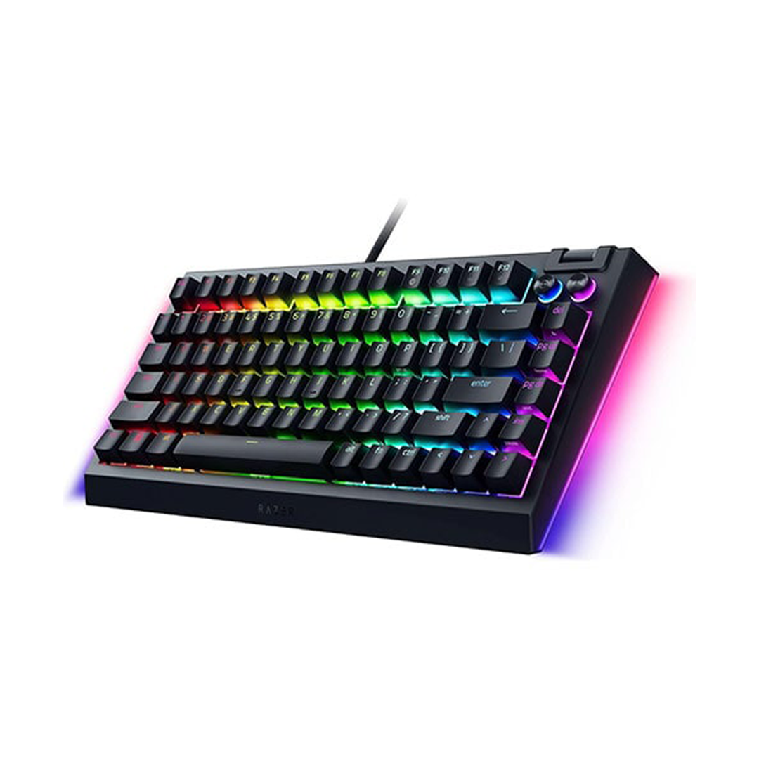 Razer BlackWidow V4 75% - Intl. US Layout (ISO) Gaming Keyboard in Qatar Razer BlackWidow V4 75% - Intl. US Layout (ISO) Gaming Keyboard in Qatar